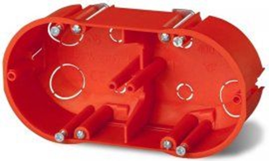 Picture of PAKPLAST Puszka podtynkowa do cian gipsowych 2X60 (PG2X60)