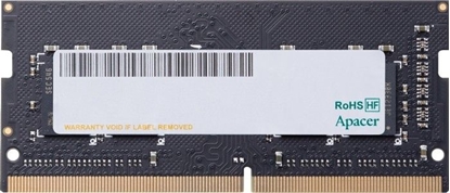 Attēls no Pamięć do laptopa Apacer SODIMM, DDR4, 8 GB, 2666 MHz, CL19 (AS08GGB26CQYBGH)