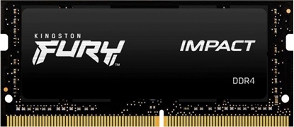 Изображение Pamięć do laptopa Kingston Fury Impact, SODIMM, DDR4, 32 GB, 3200 MHz, CL20 (KF432S20IB/32)