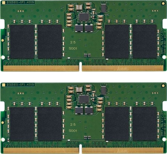 Picture of Pamięć do laptopa Kingston ValueRAM, SODIMM, DDR5, 32 GB, 4800 MHz, CL40 (KVR48S40BS8K2-32               )