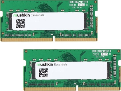 Picture of Pamięć do laptopa Mushkin Essentials, SODIMM, DDR4, 32 GB, 3200 MHz, CL22 (MES4S320NF16GX2)