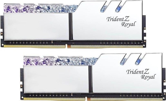 Изображение Pamięć G.Skill Trident Z Royal, DDR4, 32 GB, 3200MHz, CL14 (F4-3200C14D-32GTRS)