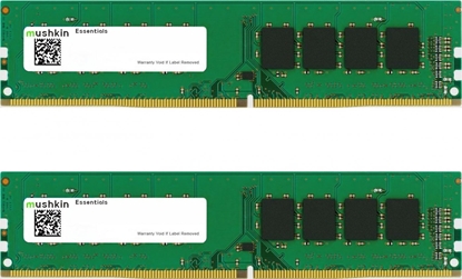 Attēls no Mushkin DDR4 32GB PC 3200 CL22 Mushkin Essentials(2x16GB) Kit 1,2V intern retail