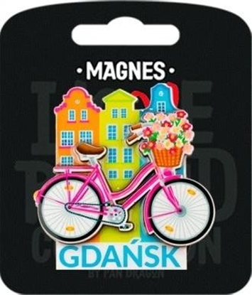 Attēls no Pan Dragon Magnes I love Poland Gdańsk ILP-MAG-C-GD-44