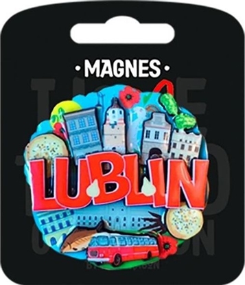 Attēls no Pan Dragon Magnes I love Poland Lublin ILP-MAG-C-LUB-02