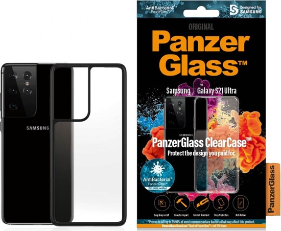 Picture of PanzerGlass Etui ClearCase BlackFrame do Samsung Galaxy S21 Ultra