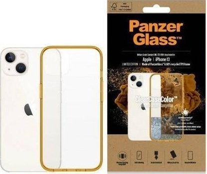 Attēls no PanzerGlass ClearCase - etui ochronne do iPhone 13 Tangerine