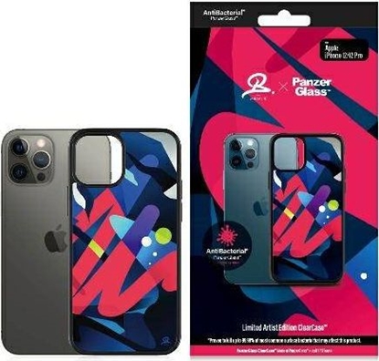 Attēls no PanzerGlass ClearCase iPhone 12/12 Pro 6,1" Mikael B Limited Artist Edition Antibacterial