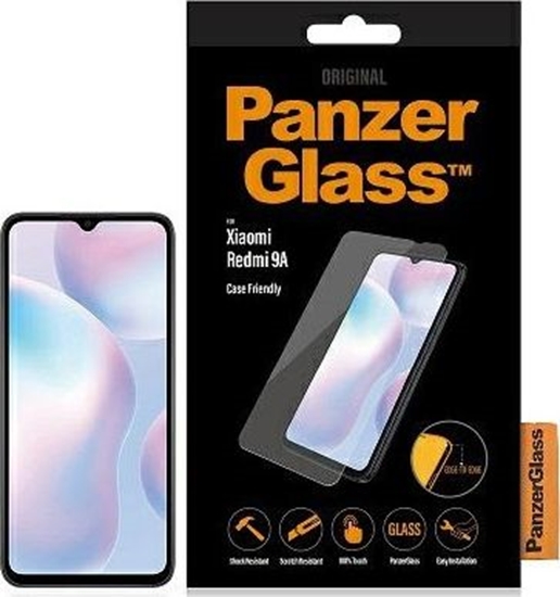 Picture of PanzerGlass Szko hartowane do Xiaomi Redmi 9A / 9C Case Friendly (8032)