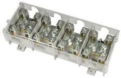 Attēls no Pawbol Listwa zaciskowa LG 4x95/35 termoplastyczna z oson TH35 (E.4026)