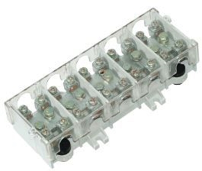 Attēls no Pawbol Listwa zaciskowa LG 5x25/16 termoplastyczna z oson TH35 (E.4029)