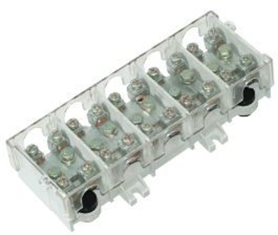 Picture of Pawbol Listwa zaciskowa LG 5x25/16 termoplastyczna z oson TH35 (E.4029)