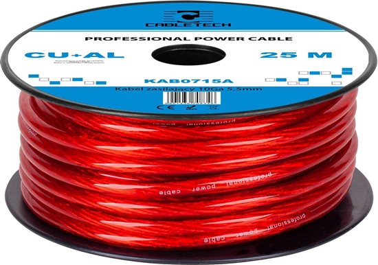 Picture of PeiYing Kabel samochodowy 10Ga OD5.5mm CU+AL 25m