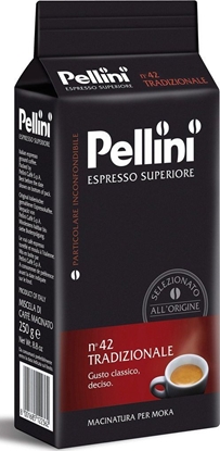 Attēls no Pellini Kawa mielona 250 g PELLINI 40% Robusta, 60% Arabica (03PEL012)