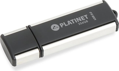 Attēls no Platinet Dual USB-A & USB-C Flash Drive/Pen Drive 256GB, USB 3.0 (aka USB 3.1 Gen1), Black, Blister