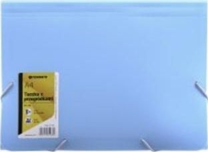 Picture of Penmate Teczka z przegródkami A4 PP-104 niebieska PENMATE