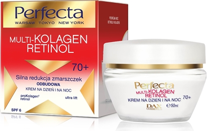 Picture of Perfecta Krem do twarzy Multi-Kolagen Retinol 70+ regenerujcy 50ml
