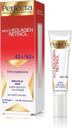 Picture of Perfecta Krem pod oczy Multi-Kolagen Retinol 40+/50+ wygadzajcy 15ml