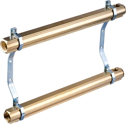 Picture of Perfexim Rozdzielacz mosiny 10 obwodów bez nypli (30-100-1000-000)