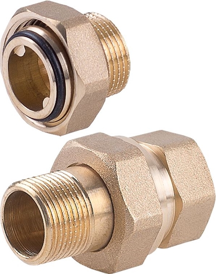 Изображение Perfexim rubunek mosiny prosty 1" z oringiem (07-000-0250-000)