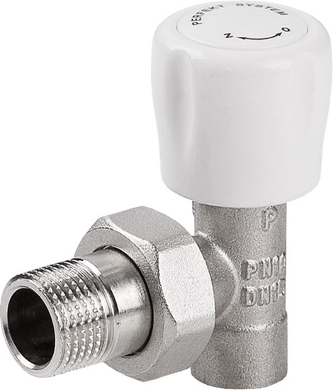 Picture of Perfexim Zawór grzejnikowy zasilajcy ktowy 1/2" do wlutowania PHA-032/L G1/2x15 (20-032-0100-200)