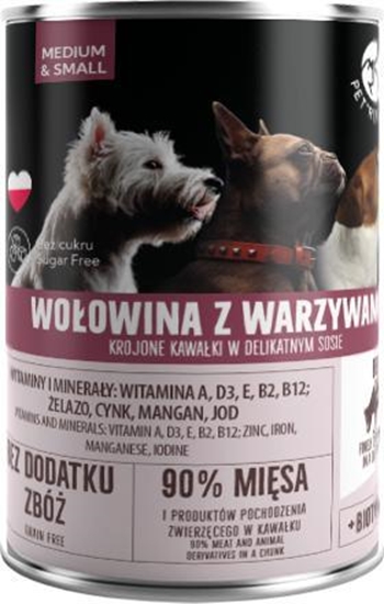 Picture of Pet Republic PIES puszka WOOWINA WARZYWA sos /6 400g