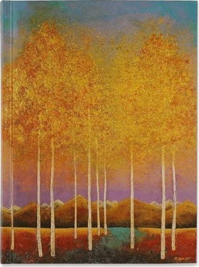 Picture of Peter Pauper Press Notatnik szyty Ksiycowe Osiki