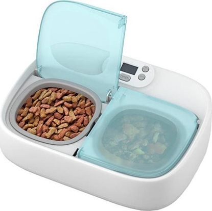 Attēls no Petoneer Inteligentna dwukomorowa miska z wkadem chodzcym Two-Meal Feeder