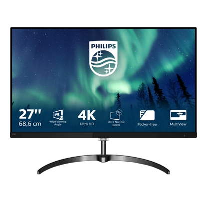 Attēls no Philips E Line 4K Ultra HD LCD monitor 276E8VJSB/00
