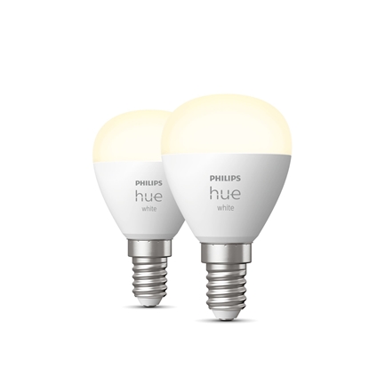 Picture of Philips Hue White Lustre – E14 smart bulb – (2-pack)