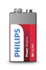 Picture of Philips Power Alkaline 6LR61P1B/05 household battery Single-use battery 9V