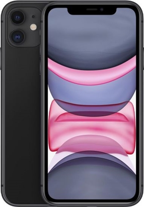 Изображение Smartfon Apple iPhone 11 64GB Dual SIM Czarny (MHDA3)