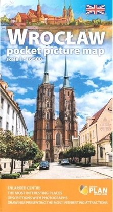 Picture of Plan kieszonkowy rys.-Wrocław w.angielska 1:16 500