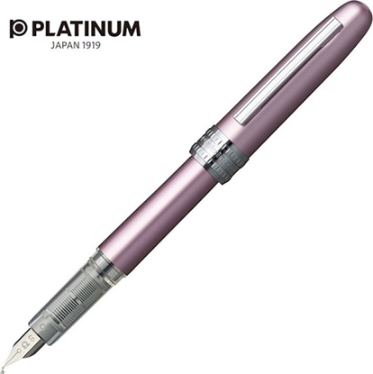 Picture of Platinum Pióro wieczne Platinum Plaisir Pink, F, różowe