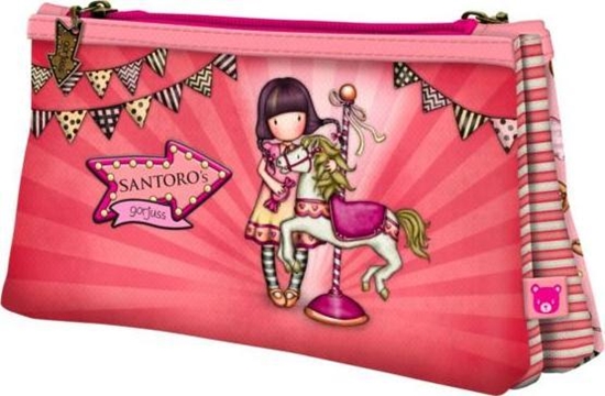 Изображение Piórnik Santoro Podwójny Piórnik Gorjuss Fairground Carousel