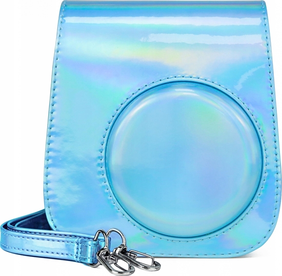 Picture of Pokrowiec LoveInstant Futera Etui Pokrowiec Do Fujifilm Instax Mini 11 / Niebieski Poysk