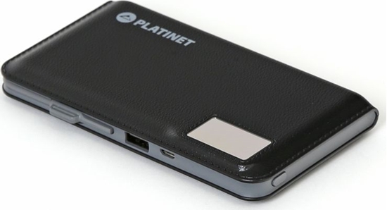 Picture of Powerbank Platinet Polymer USB + LCD 12000mAh Czarny