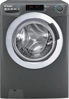 Attēls no Candy | CSWS596TWMCRE-S | Washing Machine with Dryer | Energy efficiency class A | Front loading | Washing capacity 9 kg | 1500 RPM | Depth 58 cm | Width 60 cm | LCD | Drying system | Drying capacity 6 kg | Steam function | NFC