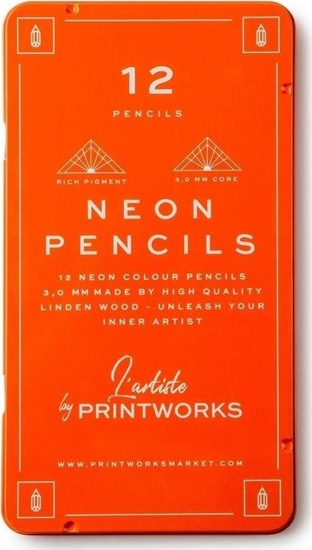 Picture of Printworks Kredki 12 kolorów Neon