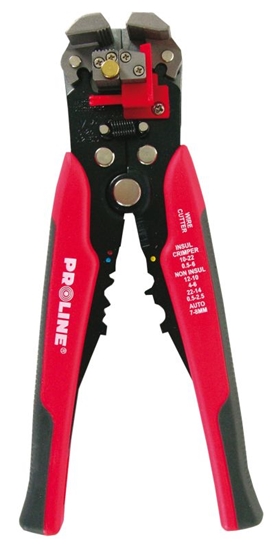 Picture of Pro-Line Szczypce do cigania izolacji i do zaciskania kocówek konektorowych 28412