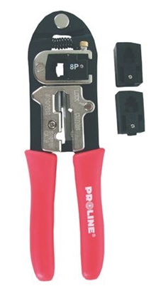 Attēls no Pro-Line Szczypce do zaciskania kocówek telefonicznych RJ45 RJ12 RJ11 28489