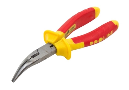 Attēls no Pro-Line Szczypce elektrotechniczne póokrge wygite 200mm 28518