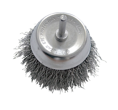 Attēls no Pro-Line Szczotka doczoowa z drutu falowanego z trzpieniem 6mm Ø=80mm - 32408