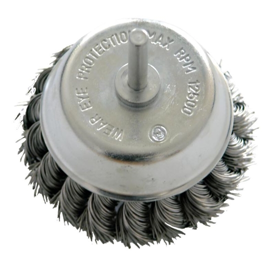 Picture of Pro-Line Szczotka doczoowa z drutu skrcanego z trzpieniem 75mm - 32457