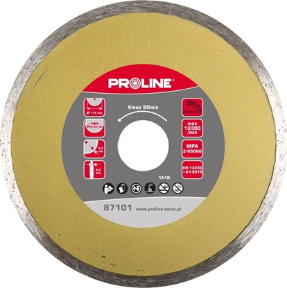 Attēls no Pro-Line TARCZA DIAMENTOWA PENA (MAT.BUD) 125*2.2*5.0*22.23 PROLINE