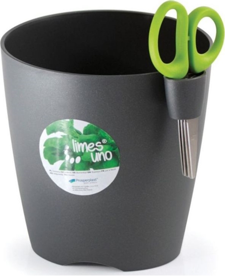 Picture of Prosperplast Doniczka do zió z noyczkami Limes Uno DLU150 grafitowa