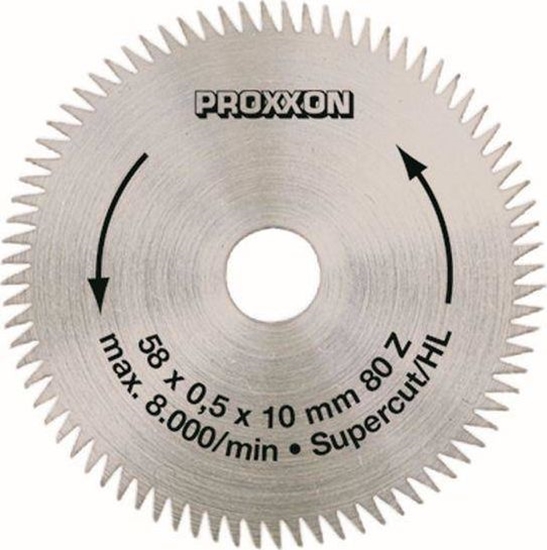 Изображение Proxxon Tarcza 58/10 mm super-cut (PR28014)