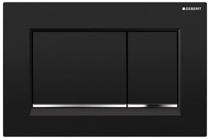 Изображение Przycisk spukujcy Geberit Sigma 30 do WC czarny (115.883.KM.1)
