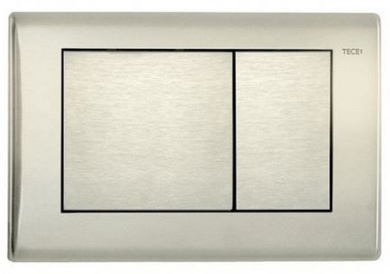 Изображение Przycisk spukujcy Tece Planus do WC stal szczotkowana (9.240.320)