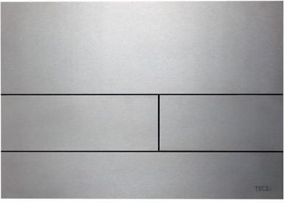 Изображение Przycisk spukujcy Tece Square do WC stal szczotkowana (9240830)